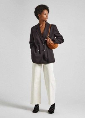 Jean Pepe Jeans High-rise Bootcut Fit Jeans Femme Bleu | HMQOVN043