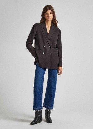 Jean Pepe Jeans High-rise Bootcut Fit Jeans Femme Bleu | GINLZK096