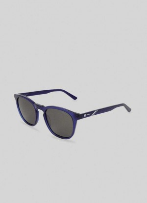 Lunette de Soleil Pepe Jeans Wayfarer Sunglasses Homme Bleu | HVJYNP564