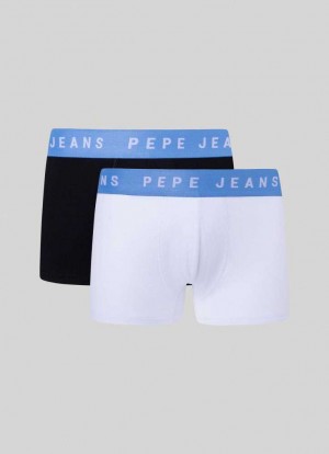 Sous Vêtement Pepe Jeans 2pack Stretchy Coton Boxers Homme Blanche | KGHTYE368