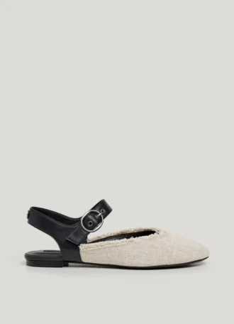 Ballerines à boucle