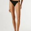 Bas de bikini côtelé