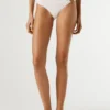 Bas de bikini côtelé