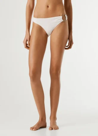 Bas de bikini côtelé