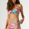 Bas de bikini à fleurs Bas de bikini à fleurs