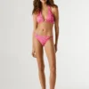 Bas de bikini à fleurs Bas de bikini à fleurs