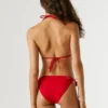 Bas de bikini à logo imprimé Bas de bikini à logo imprimé