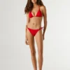 Bas de bikini à logo imprimé Bas de bikini à logo imprimé