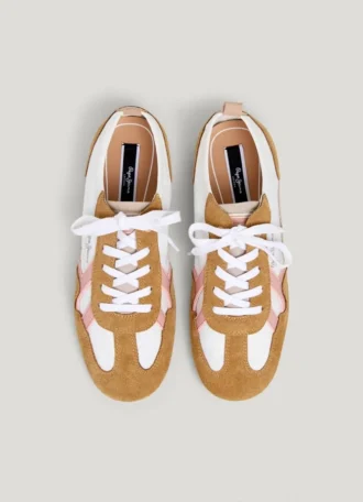 Baskets avec détails en daim – Noa