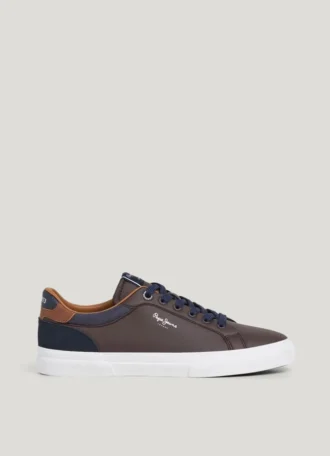 Baskets classiques avec détails en daim – Kenton