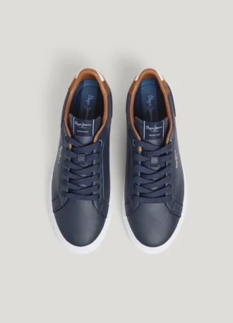 Baskets classiques avec détails en daim – Kenton