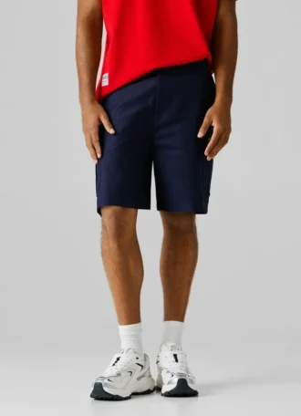 Bermuda cargo coupe droite