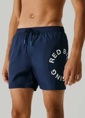 Bermuda de bain avec logo circulaire