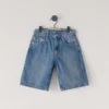Bermuda en denim coupe ample Bermuda en denim coupe ample