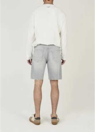 Bermuda en denim coupe ample
