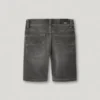 Bermuda en denim coupe slim