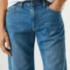 Bermuda en denim coupe slim Bermuda en denim coupe slim