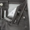 Bermuda en denim coupe slim