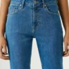 Bermuda en denim coupe slim