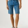 Bermuda en denim coupe slim Bermuda en denim coupe slim