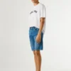 Bermuda en denim coupe slim Bermuda en denim coupe slim