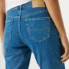 Bermuda en denim coupe slim