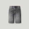 Bermuda en denim coupe slim