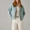 Bermuda en denim à la coupe décontractée