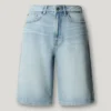Bermuda en denim à la coupe décontractée