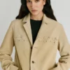 Blazer en daim