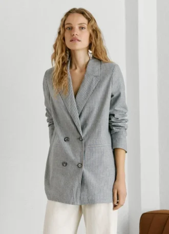 Blazer rayé