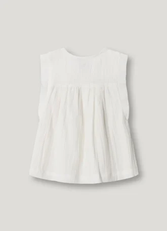 Blouse avec détails brodés