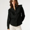 Blouse en denim coupe classique Blouse en denim coupe classique