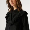 Blouse en denim coupe classique Blouse en denim coupe classique
