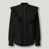 Blouse en denim coupe classique Blouse en denim coupe classique