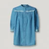 Blouse en denim coupe classique Blouse en denim coupe classique