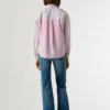 Blouse en popeline rayée Blouse en popeline rayée