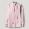 Blouse en popeline rayée Blouse en popeline rayée
