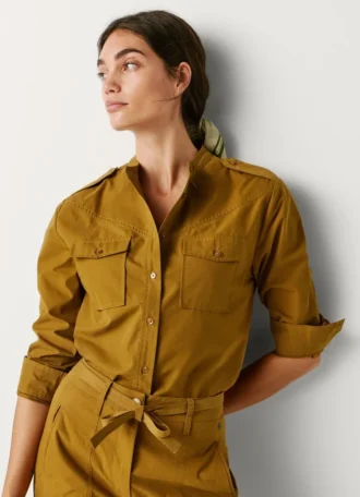 Blouse fluide à poches