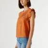 Blouse à plis Blouse à plis