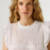 Blouse à plis