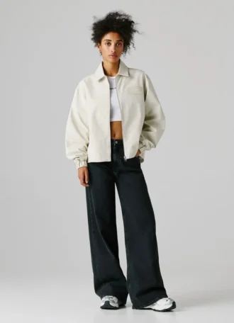 Blouson aviateur en toile