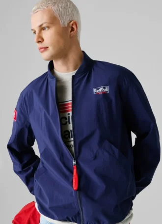 Blouson bomber avec imprimé au dos