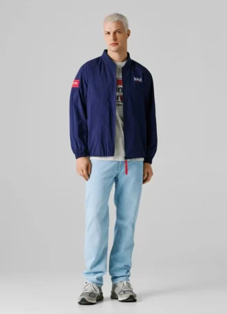 Blouson bomber avec imprimé au dos