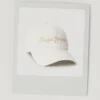 Casquette en sergé avec logo brodé