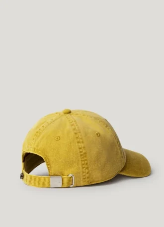 Casquette en sergé avec logo brodé