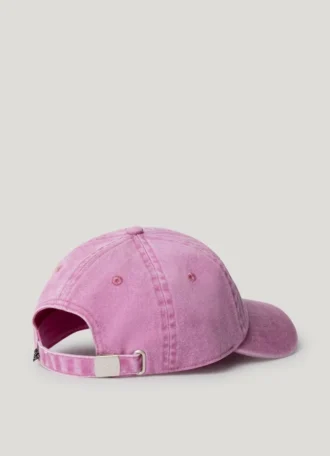 Casquette en sergé avec logo brodé