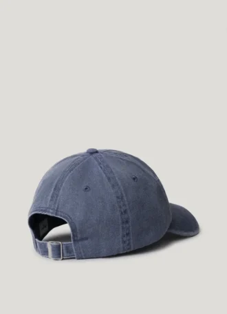 Casquette en sergé avec logo brodé