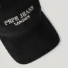 Casquette en velours côtelé avec logo brodé