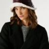 Chapeau réversible en simili cuir Chapeau réversible en simili cuir